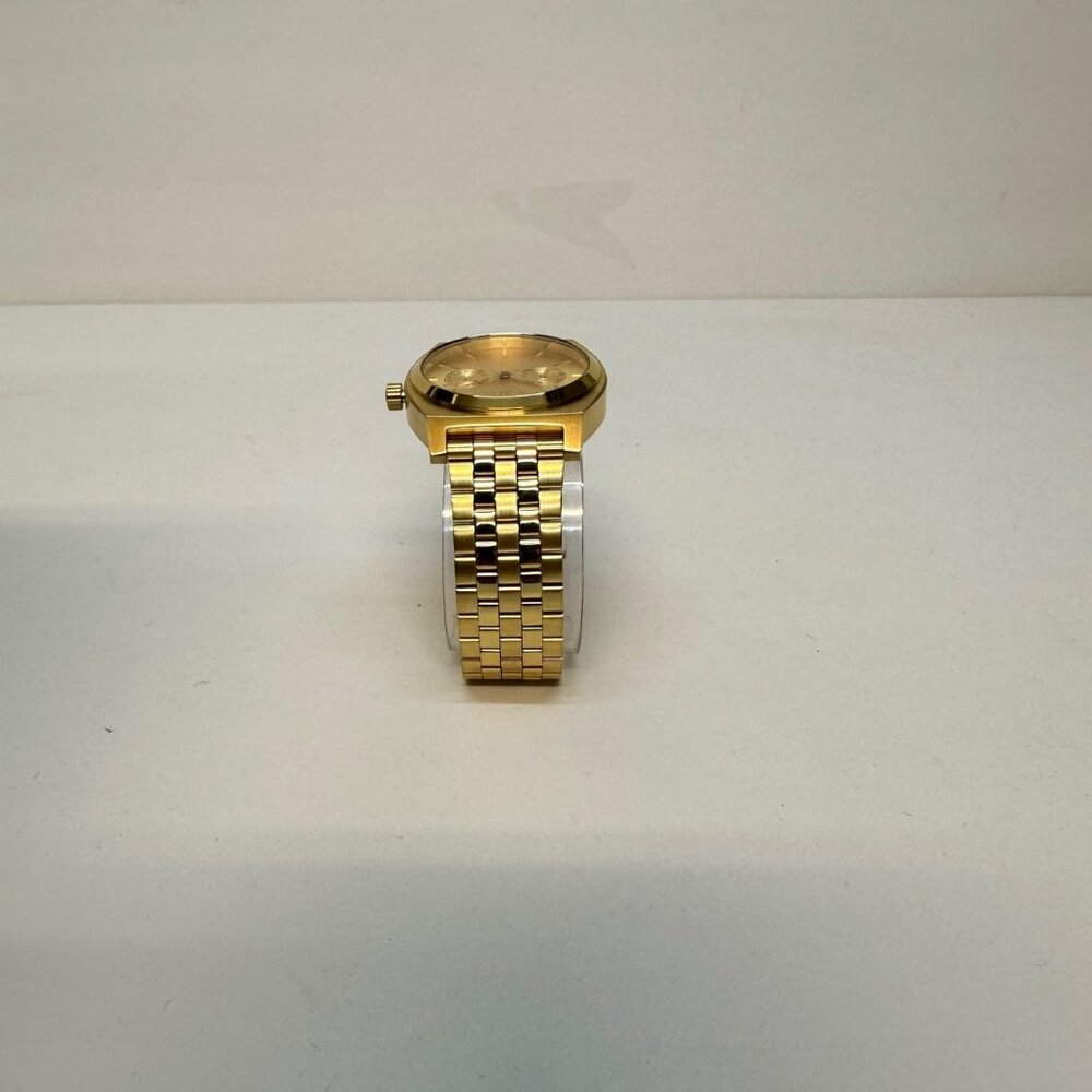 Nixon Time Teller Deluxe All Gold Watch - Picture 5 of 7